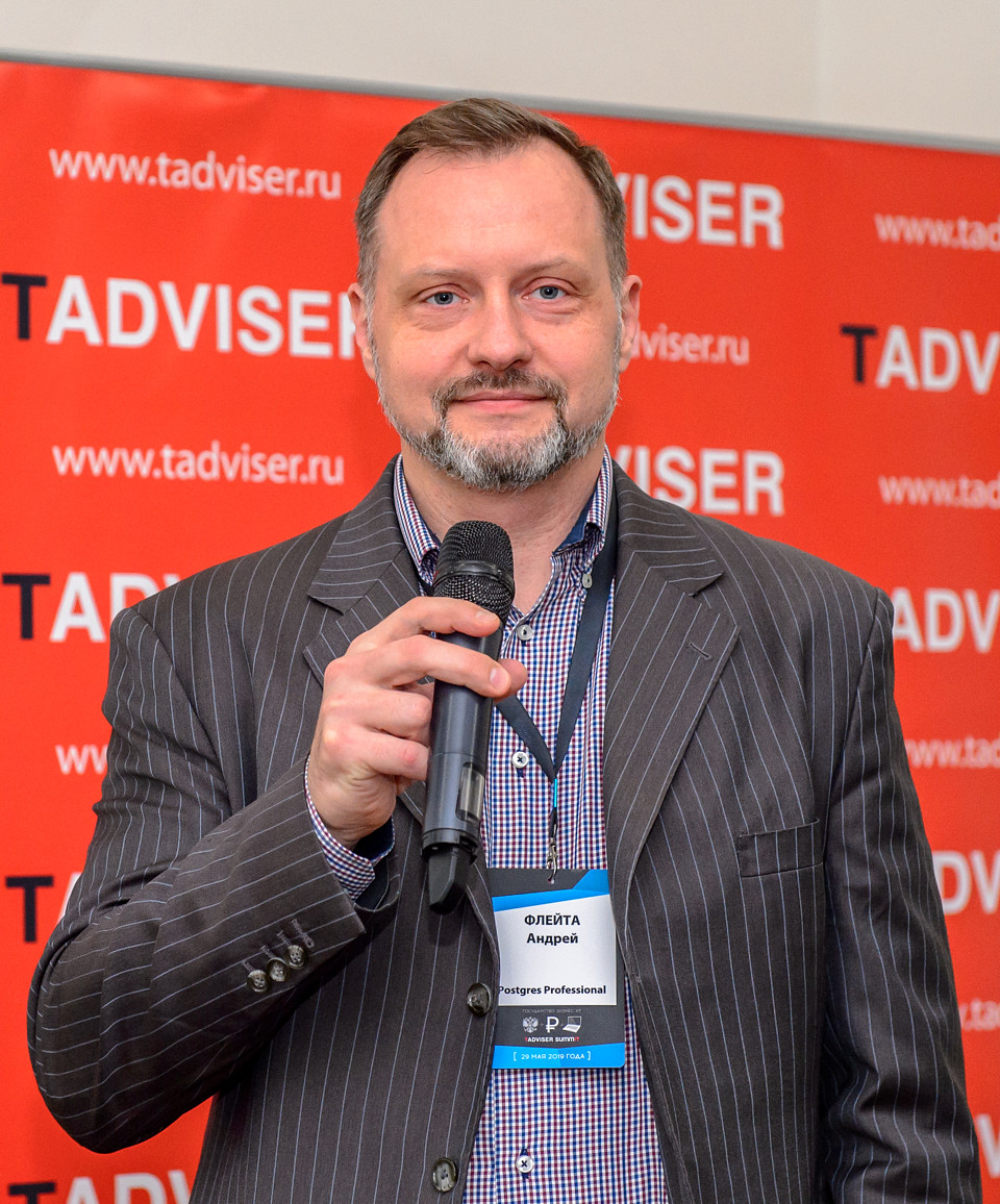 Postgres Professional принял участие в работе TAdviser SummIT 2019 Коммерческий директор Postgres Professional Андрей Флейта рассказал о кейсах внедрения СУБД Postgres Pro, о компании и ее партнерах, о возможностях обучения работе с Postgres Pro.