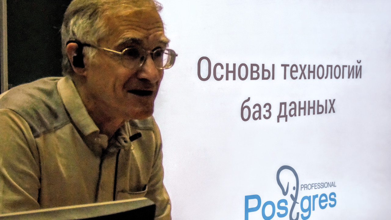 Опубликована видеозапись учебного курса «Основы технологий баз данных» Опубликована видеозапись учебного курса «Основы технологий баз данных»