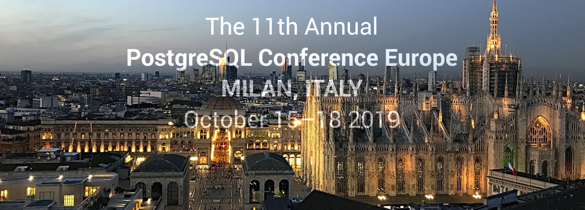 PGConf.EU 2019 – Крупнейшая европейская конференция по PostgreSQL
